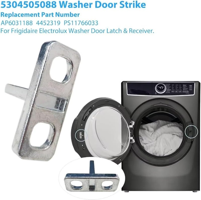 أحدث إصدار من مزلاج باب الغسالة AP6031188 مناسب لـ Frigidaire EFLS617SIW0 EFLW317TIW2 - Image 4